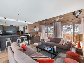 Duplex à Méribel, 12 pers, près du centre, 4 chambres, dortoir enfants, garage, WIFI - FR-1-565-106